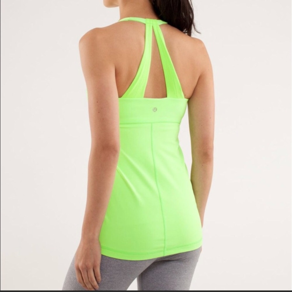 Lululemon Green Tank Top